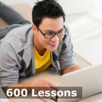 A very satisfied student learning English online with Native Teacher ESL. P3-600 Lessons